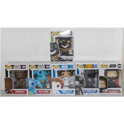 LOT OF 6 ASSORTED FUNKO POPS: MIXED VARIETY PACK