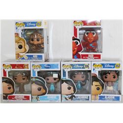 LOT OF 6 ASSORTED FUNKO POPS: MIXED DISNEY PACK-
