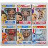 Image 1 : LOT OF 6 ASSORTED FUNKO POPS: MIXED DISNEY PACK-