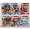 Image 1 : LOT OF 6 ASSORTED FUNKO POPS: MIXED DISNEY PACK-
