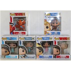 LOT OF 6 ASSORTED FUNKO POPS: MIXED DISNEY PACK-