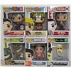 Image 1 : LOT OF 6 ASSORTED FUNKO POPS: MIXED VARIETY PACK-