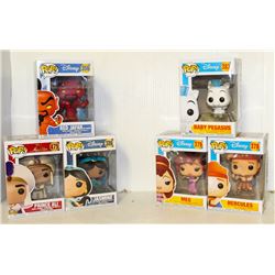 LOT OF 6 ASSORTED FUNKO POPS: MIXED DISNEY PACK-