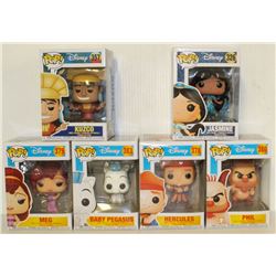 LOT OF 6 ASSORTED FUNKO POPS: MIXED DISNEY PACK-