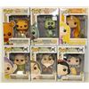 Image 1 : LOT OF 6 ASSORTED FUNKO POPS: MIXED DISNEY PACK-