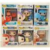 Image 1 : LOT OF 6 ASSORTED FUNKO POPS: MIXED DISNEY PACK-