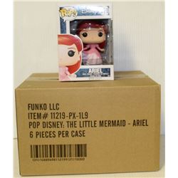 LOT OF 6  FUNKO POPS: DISNEYS THE LITTLE MERMAID
