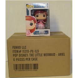 LOT OF 6  FUNKO POPS: DISNEYS THE LITTLE MERMAID