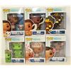 Image 1 : LOT OF 6 ASSORTED FUNKO POPS: MIXED DISNEY PACK-