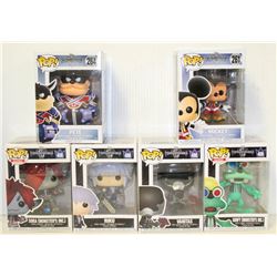 LOT OF 6 ASSORTED FUNKO POPS: MIXED DISNEY PACK-
