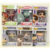 Image 1 : LOT OF 6 ASSORTED FUNKO POPS: MIXED VARIETY PACK-