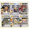 Image 1 : LOT OF 6 ASSORTED FUNKO POPS: MIXED DISNEY PACK-