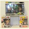 Image 1 : LOT OF 3 ASSORTED FUNKO POPS: MIXED VARIETY PACK-