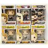 Image 1 : LOT OF 6 ASSORTED FUNKO POPS: MIXED ROCK PACK-