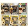 Image 1 : LOT OF 6 ASSORTED FUNKO POPS: MIXED ROCK PACK-