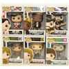 Image 1 : LOT OF 6 ASSORTED FUNKO POPS: MIXED VARIETY PACK-