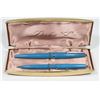 Image 1 : 1950S FOUNTAIN PEN AND PENCIL SET IN CASEL