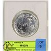 Image 1 : BRITISH TROY OUNCE SILVER ROUND