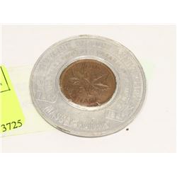 1947 MASSEY HARRIS GOOD LUCK TOKEN