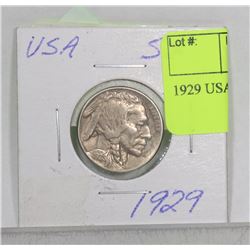 1929 USA BUFFALO NICKLE