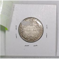 1918 CANADA SILVER QUARTER