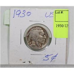 1930 USA BUFFALO NICKLE