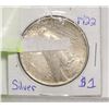 Image 1 : 1922 USA PEACE SILVER DOLLAR