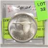Image 1 : 1867 - 1967 CANADA GOOSE SILVER DOLLAR BU