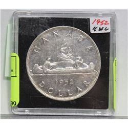 1952 CANADIAN SILVER DOLLAR