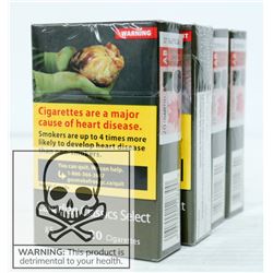 4 PACKS OF 20 CANADIAN CLASSIC SELECT KG SZ
