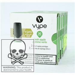 7 PACK OF VYPE EPEN 3 VAPING CARTRIDGES, 30MG