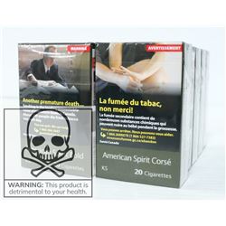 CARTON OF AMERICAN SPIRIT BOLD KING SIZE