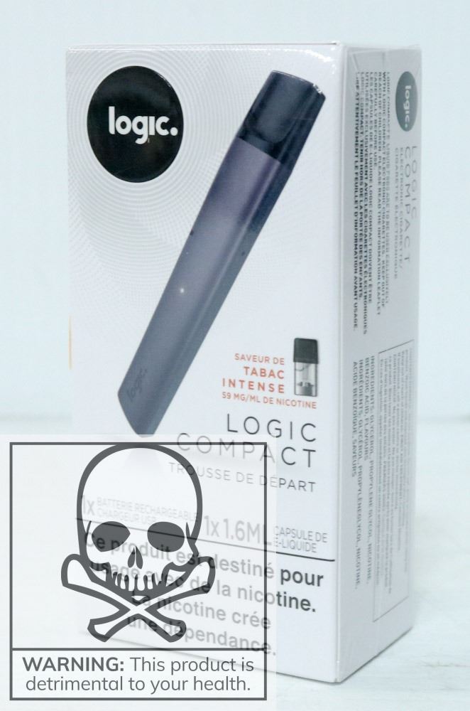 LOGIC COMPACT VAPE STARTER KIT.