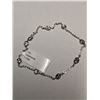 Image 1 : 19) 10K WHITE GOLD DIAMOND BRACELET