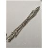 Image 2 : 17) 14K YELLOW & WHITE GOLD DIAMOND BROOCH