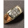 Image 2 : 9) 14K YELLOW & WHITE GOLD GENTLEMENS DIAMOND