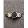 Image 1 : 5) 14K WHITE GOLD BLACK DIAMOND RING SIZE 6