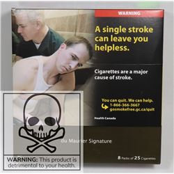 CARTON OF DU MAURIER SIGNITURE  RG
