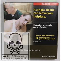 CARTON OF DU MAURIER SIGNITURE  RG