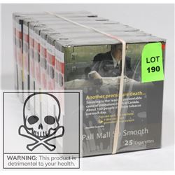 CARTON OF PALL MALL SPECIAL SMOOTH RG
