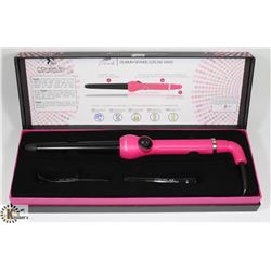 ROYALE PRO HOT PINK 25 / 18 GRANDE CURLING WAND