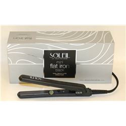 SOLEIL MINI BLACK FLAT IRON W/ CERAMIC PLATES