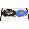 Image 1 : SUPERMAN BELT BUCKLE LICENSED BY DC COMICS