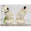Image 1 : VINTAGE RCA VICTOR "NIPPER" THE DOG SALT & PEPPER