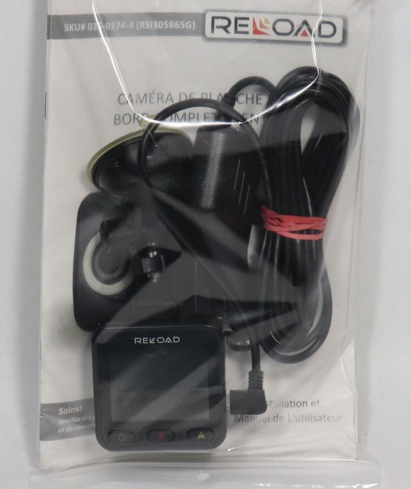 Reload Auto Camera RELOAD FULL HD DASHBOARD CAMERA WITH BRACKET