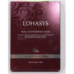 LOHASYS SNAIL ACTIVE ESSENCE MASK W/ SURPRISING