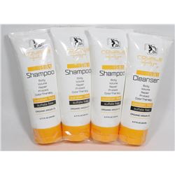 LOT OF 4 ROYALE PRO 200ML BOTTLES OF SHAMPOO
