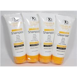 LOT OF 4 ROYALE PRO 200ML BOTTLES OF SHAMPOO