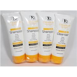 LOT OF 4 ROYALE PRO 200ML BOTTLES OF SHAMPOO