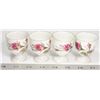 Image 1 : BONE CHINA SET OF 4 JAPAN BOILED EGG CUPS